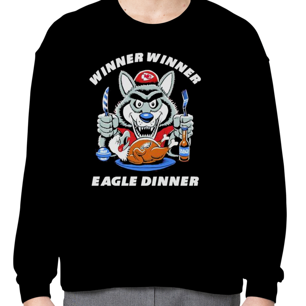 Kc Wolf Chiefs Winner Winer Eagle Dinner Shirt