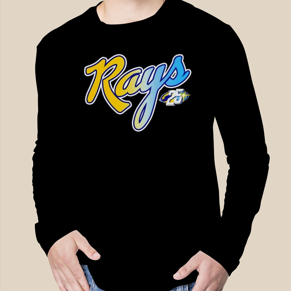 Tampa Bay Rays 25th anniversary logo T-shirt – Emilytees – Shop trending  shirts in the USA – Emilytees Fashion LLC – Store  Collection  Home Page Sports & Pop-culture Tee