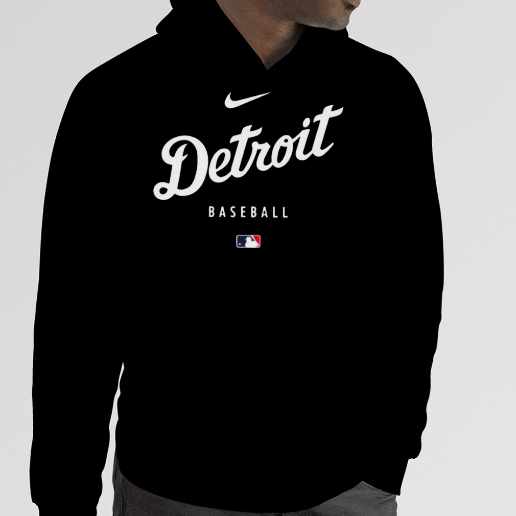 Nike Over Arch (MLB Detroit Tigers) Men's Long-Sleeve T-Shirt