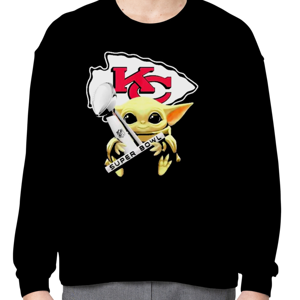 Yoda holding cup Kansas city Chiefs city of champions super bowl lviI with  logos T-shirt, hoodie, tank top, sweater and long sleeve t-shirt