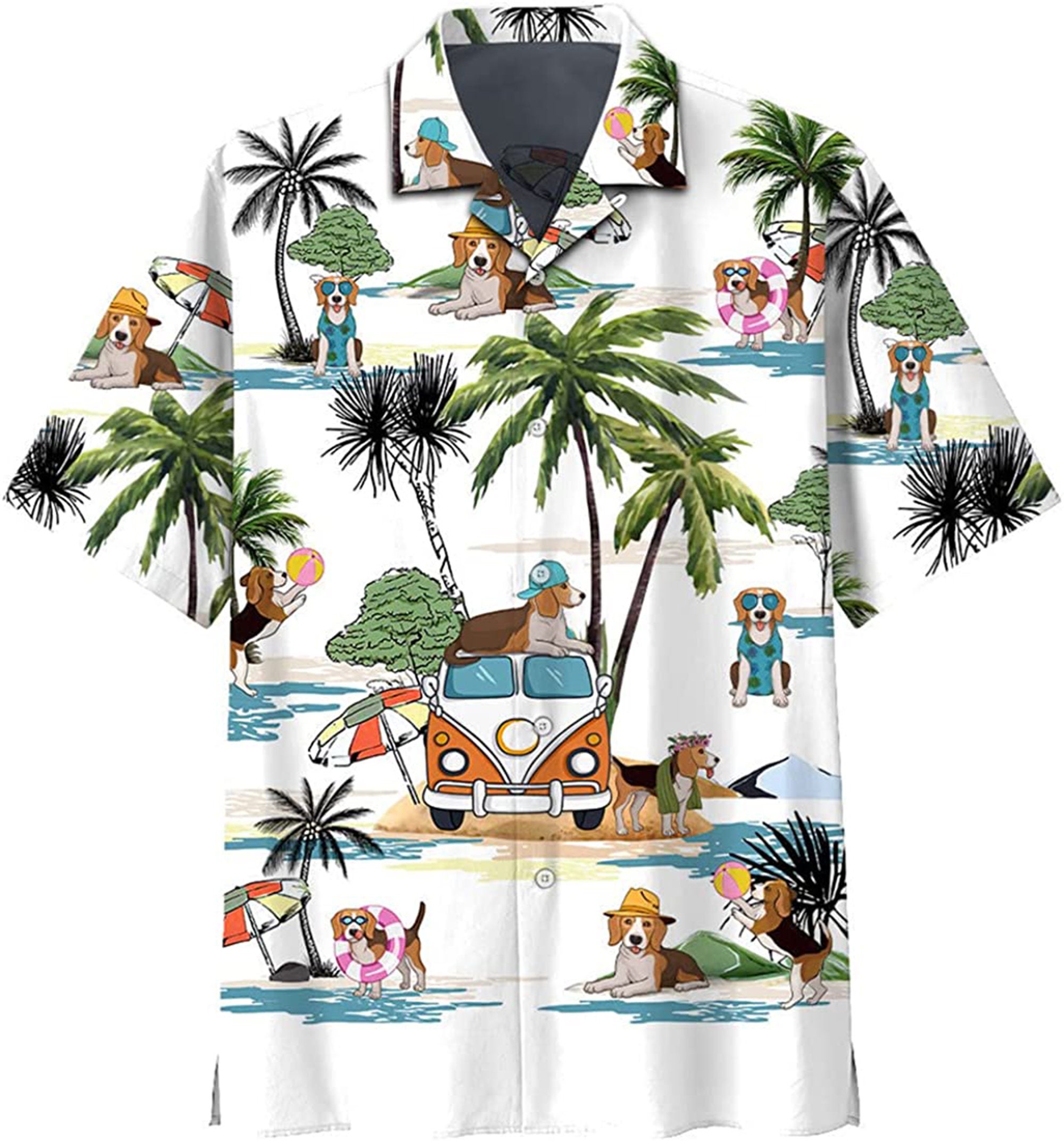 Dog Summer Hawaiian Shirts