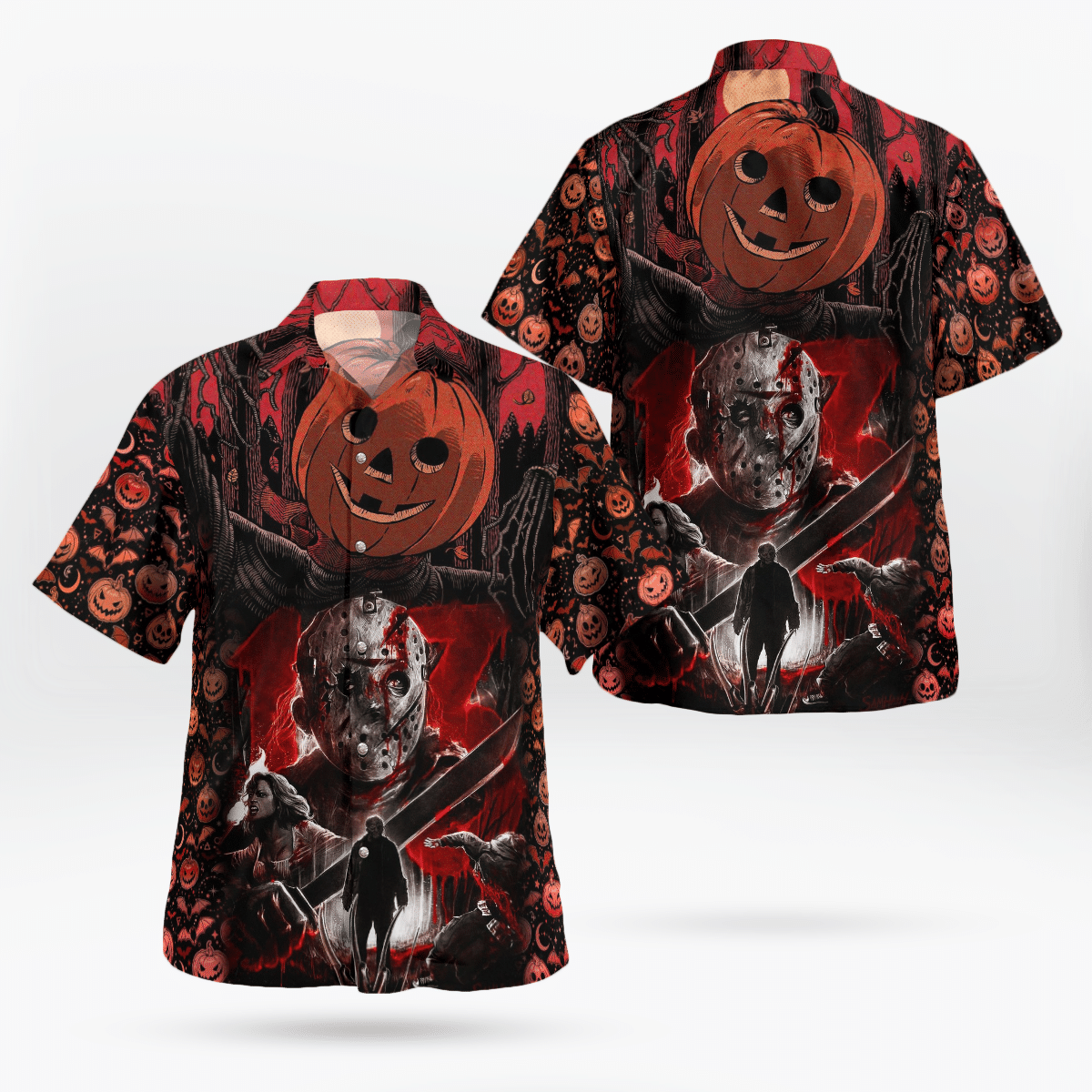 Halloween Horror Michael Myers Hawaiian Shirt