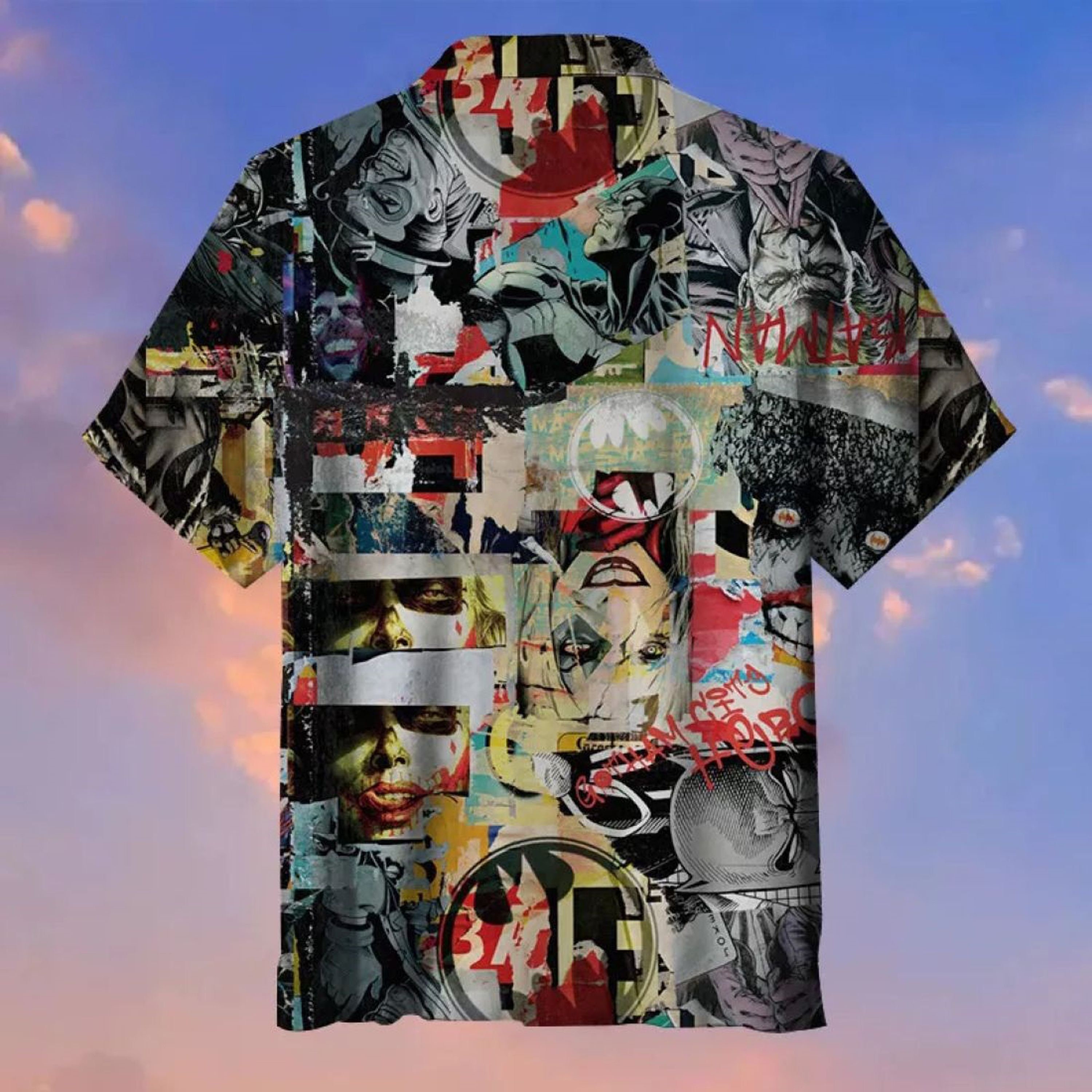 Joker Hot Movie Hawaiian Summber Shirt
