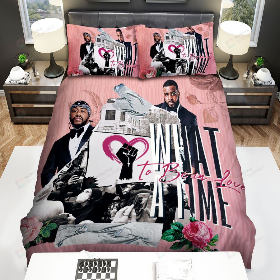 Raheem Devaughn Album What A Time To Be In Love Bed Sheets Spread Comforter Duvet Cover Bedding Sets