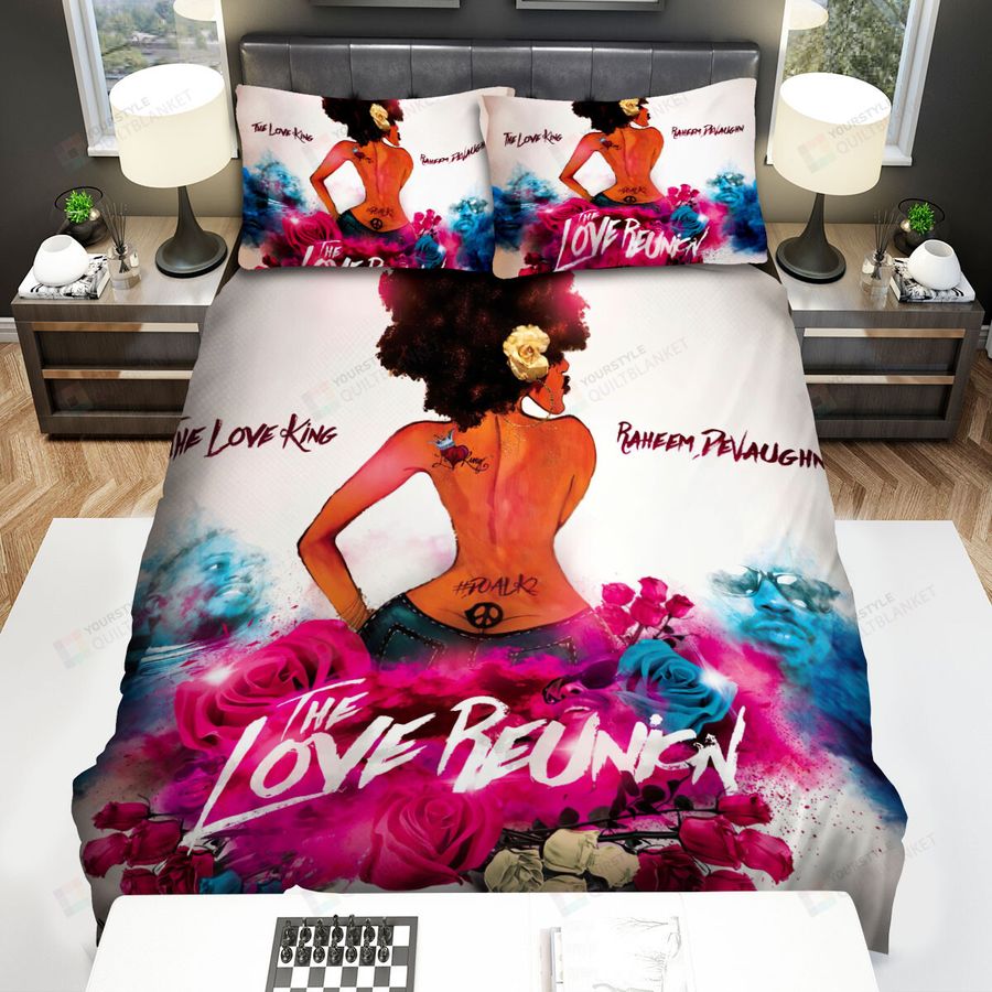 Raheem Devaughn The Love Reunion Bed Sheets Spread Comforter Duvet Cover Bedding Sets