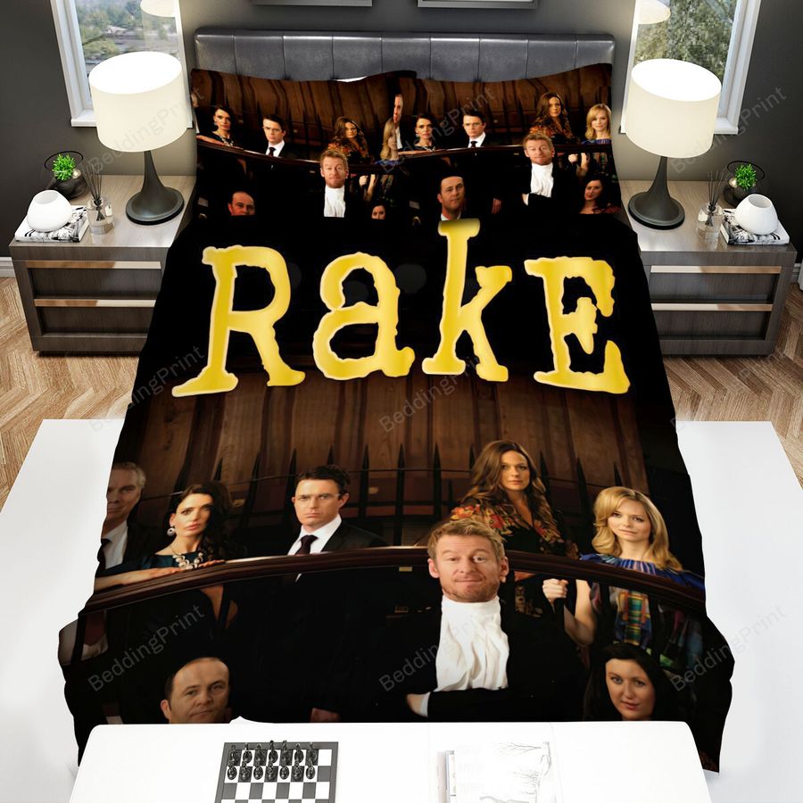 Rake (2010–2018) Movie Australian Tv Show Bed Sheets Spread Comforter Duvet Cover Bedding Sets