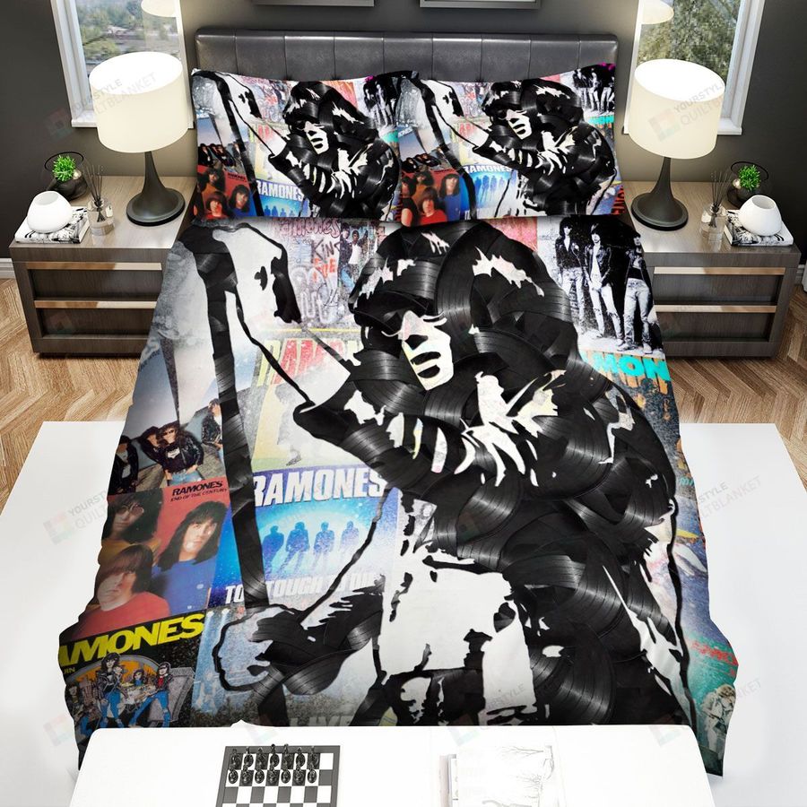 Ramones Cool Art Photo Cover Bed Sheets Spread Comforter Duvet Cover Bedding Sets