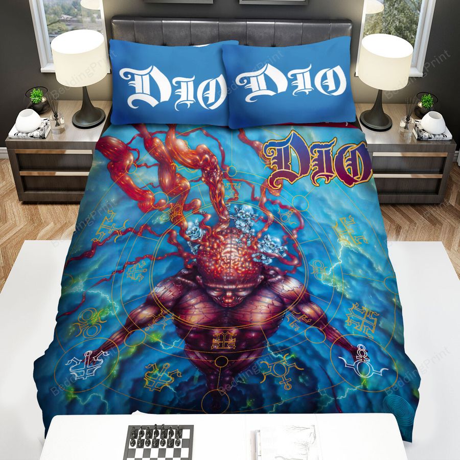 Ronnie James Dio Robot Bed Sheets Spread Comforter Duvet Cover Bedding Sets