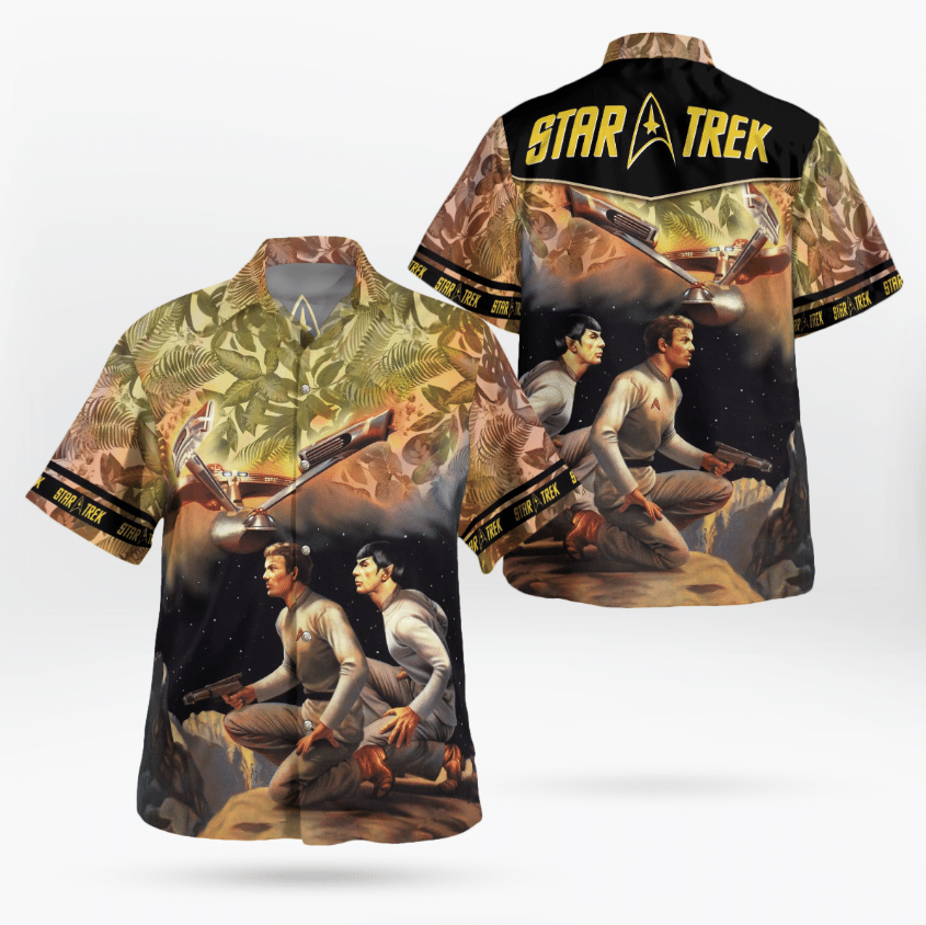 Star Trek Movies Tropical Hawaiian Shirt