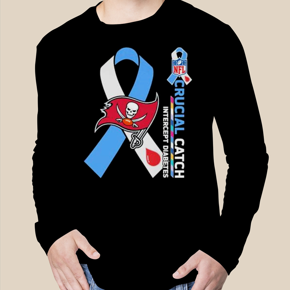 Tampa Bay Buccaneers Crucial Catch Intercept Diabetes 2023 shirt, hoodie,  sweater and long sleeve