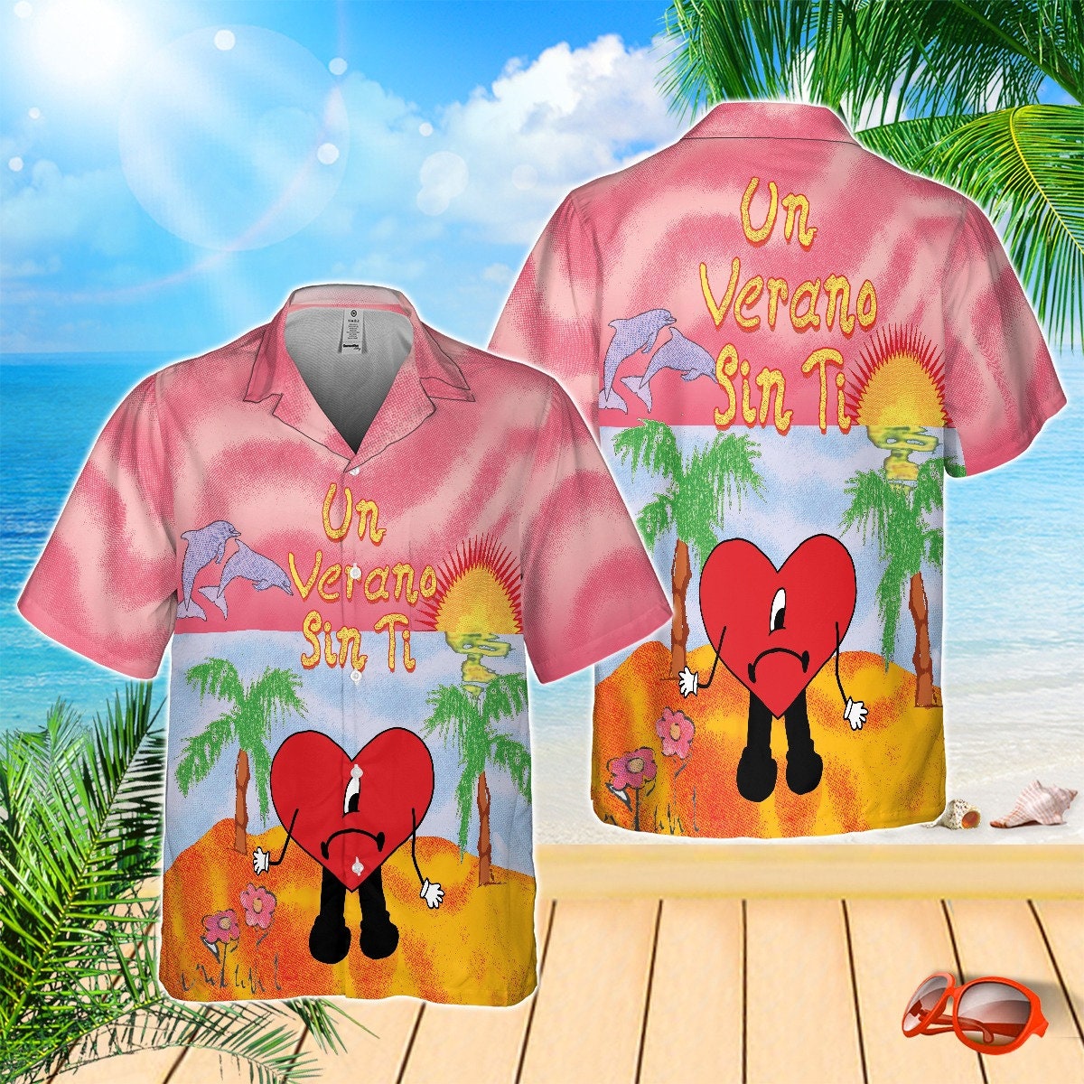 Un Verano Sin Ti Bad Bunny Hawaiian New Album Shirt