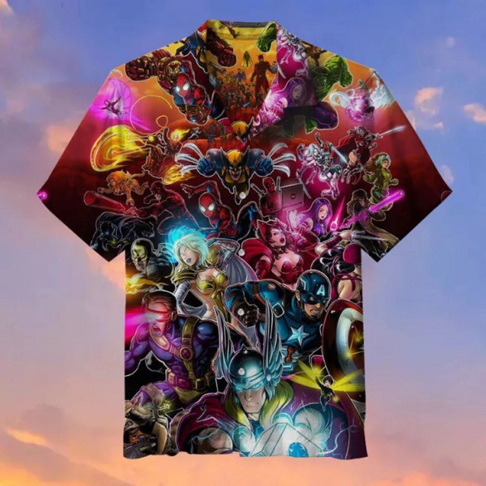 Xmen Heroes Avenger Hawaiian Shirt