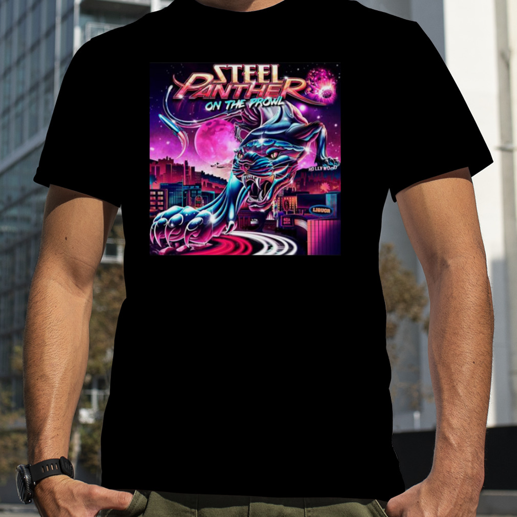 On The Prowl Steel Panther shirt