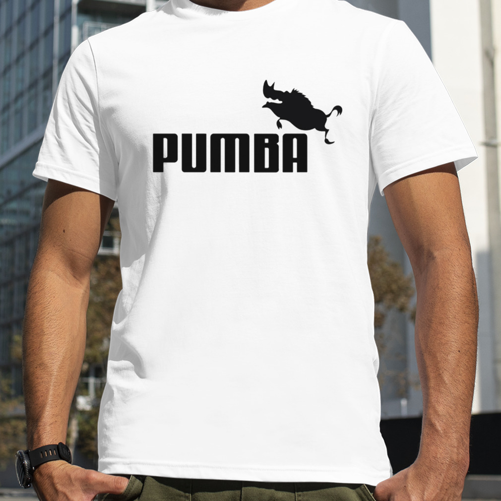 zeevruchten Trouw Cataract Pumba Puma Logo Style Parody The Lion King shirt