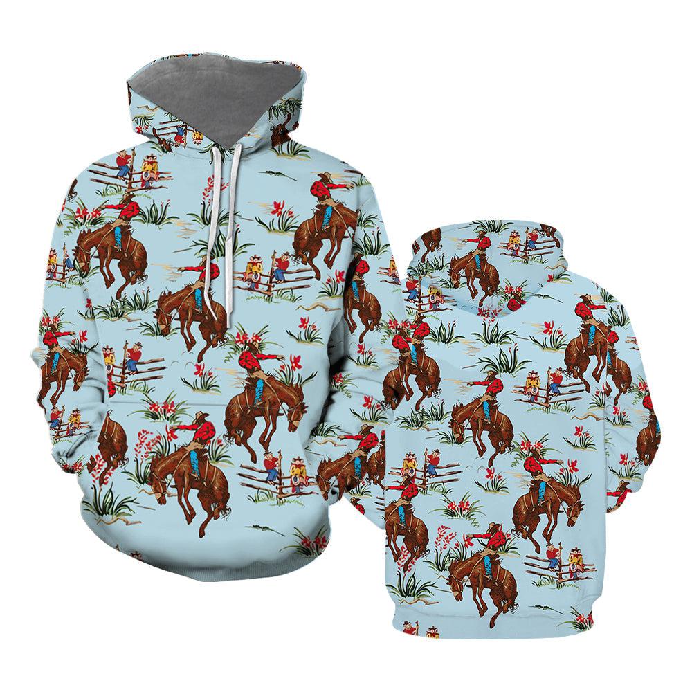 Awesome Cowboy 3D Hoodies