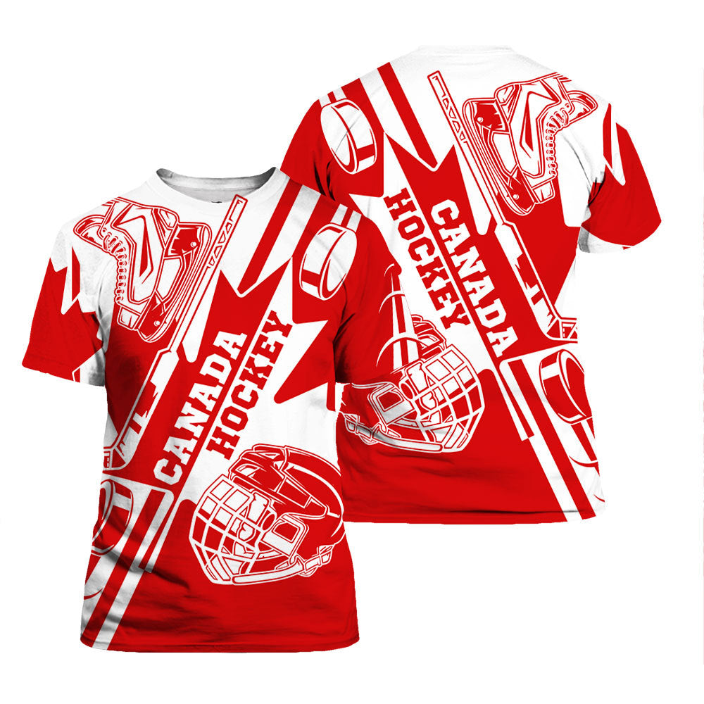 Canada Hockey Lover T Shirt