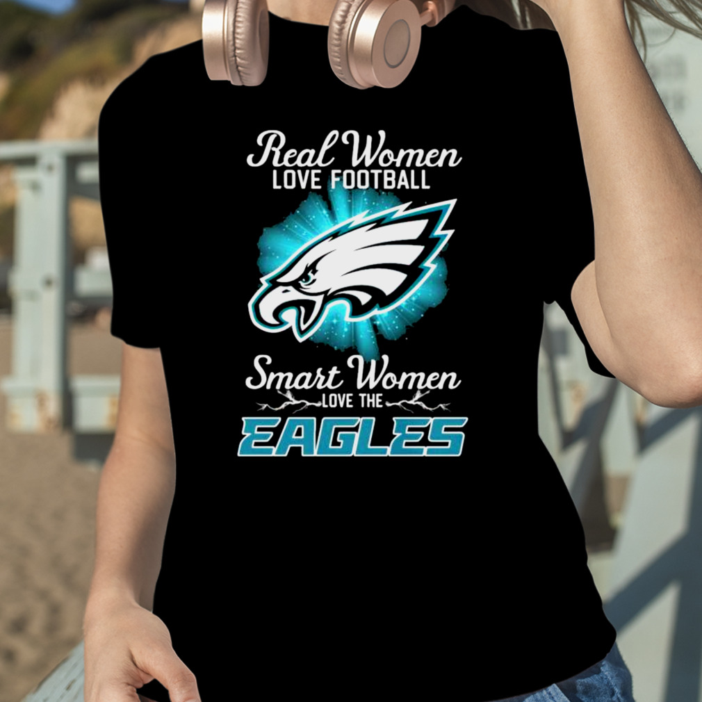 Real women love Football smart women love philadelphia eagles heart shirt,  hoodie, sweatshirt for men and women
