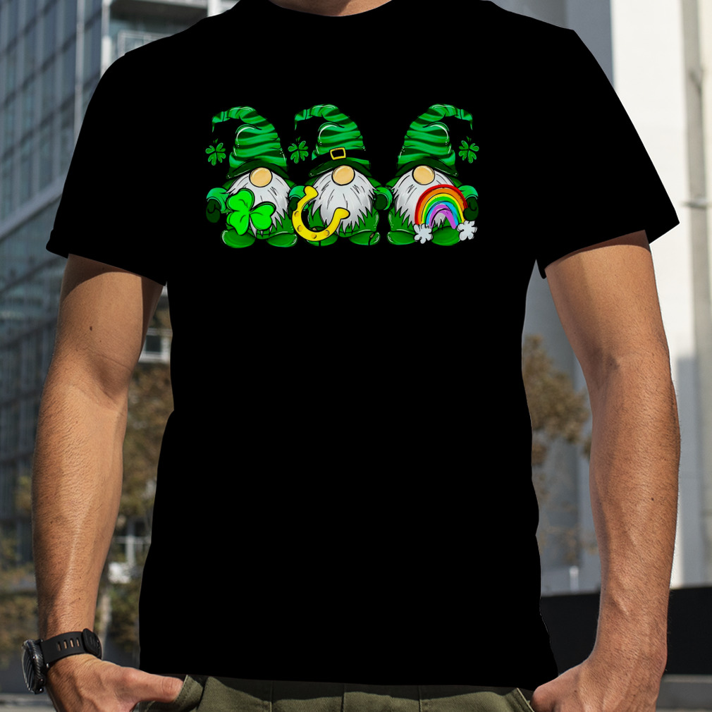 St Patrick’s Day Gnomes Clover Irish Shirt