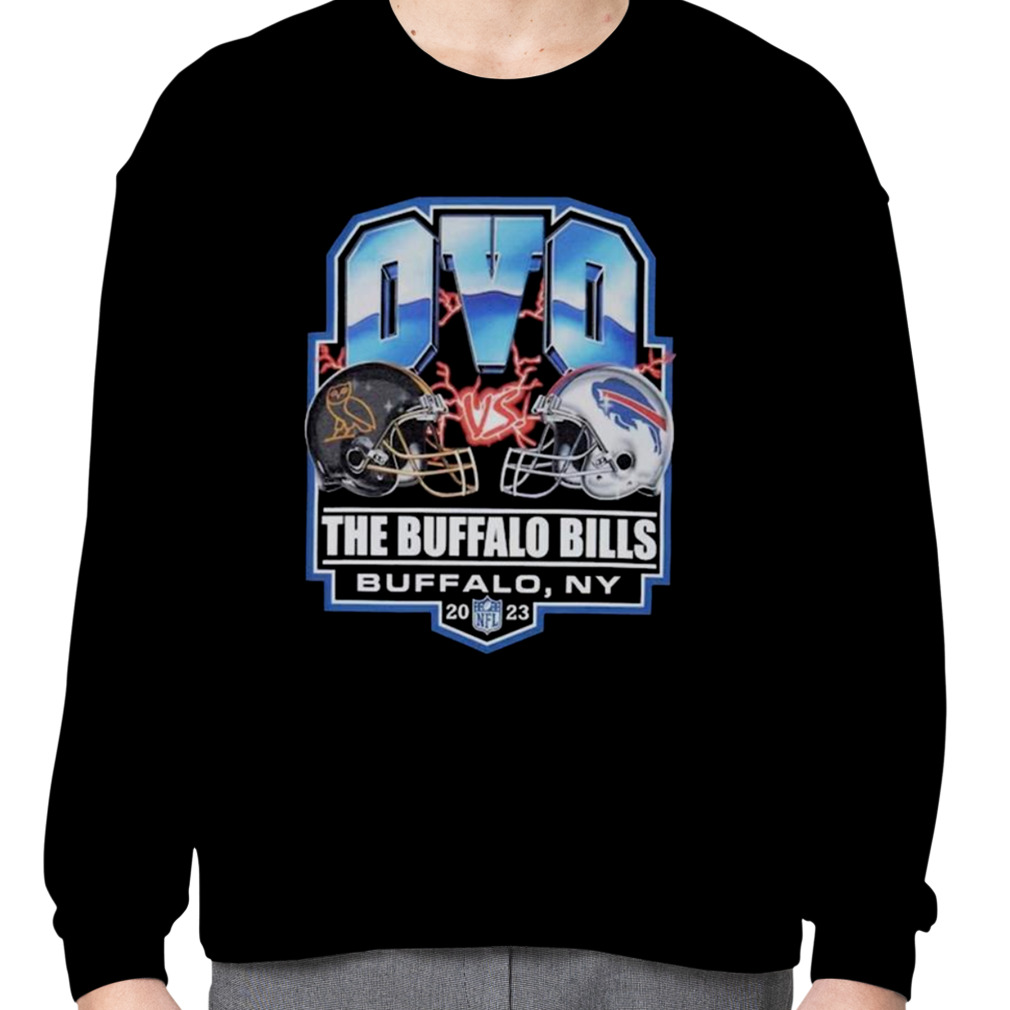 OVO x NFL Buffalo Bills Crewneck Heather Grey - SS23 Men's - US