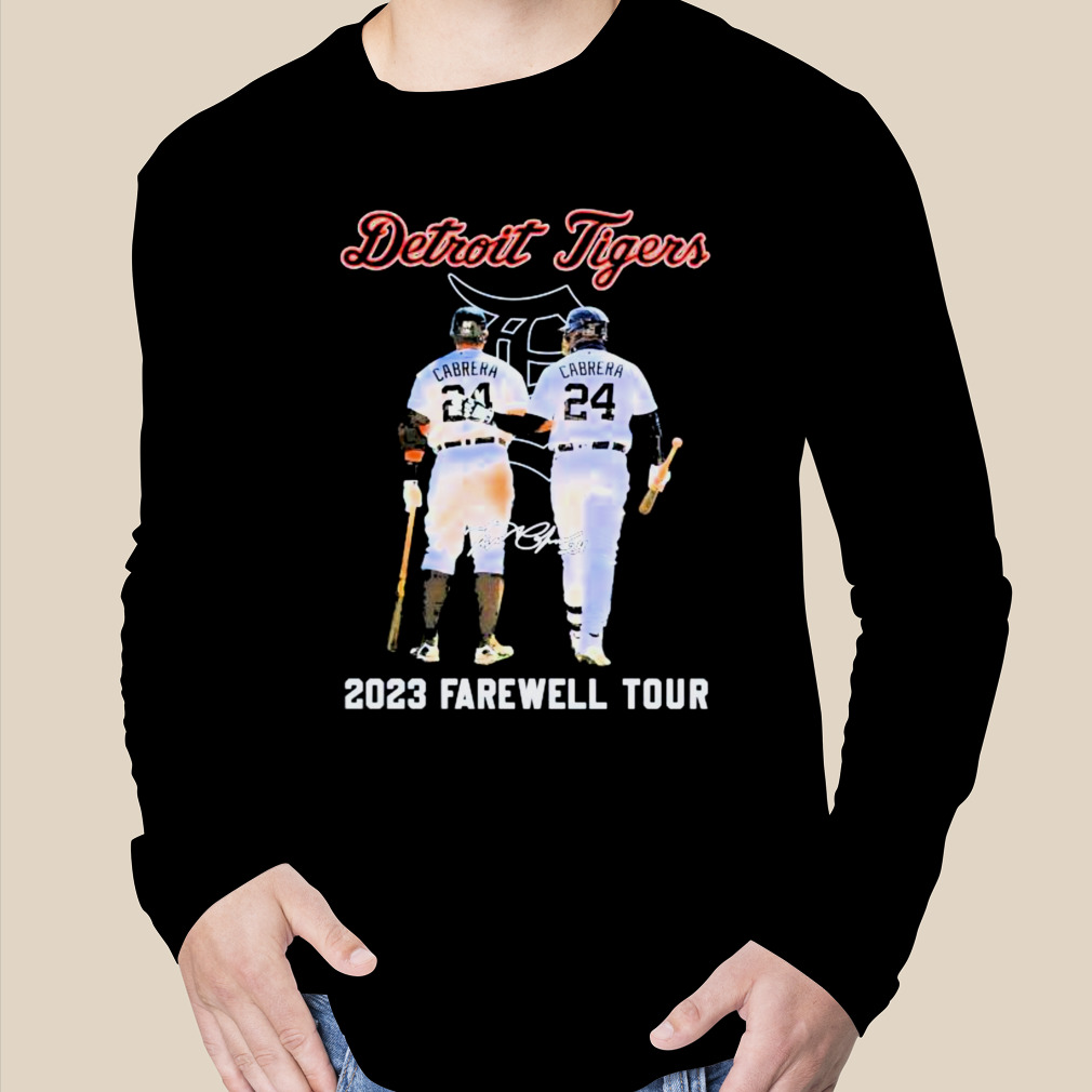 Detroit Tigers 2023 Farewell tour Signature Shirt, hoodie, sweater