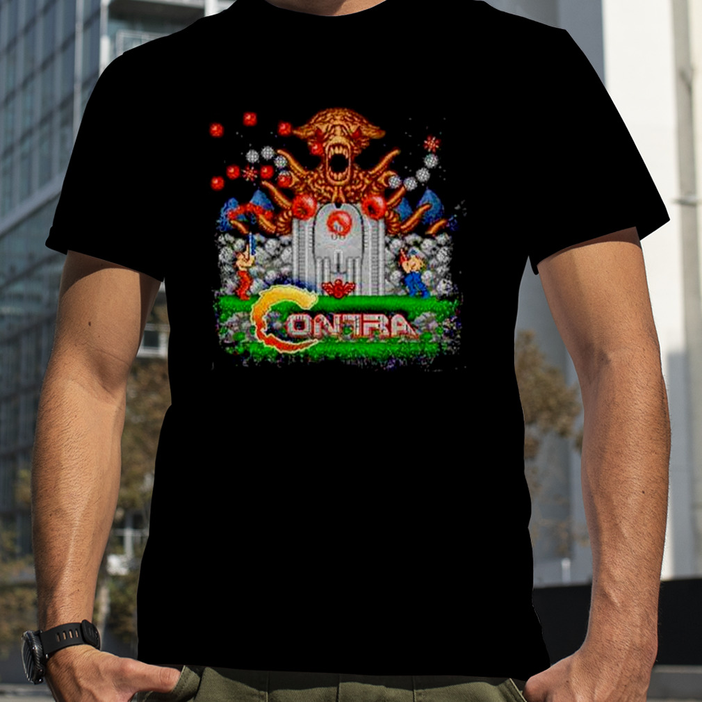90s game contras final fight shirt