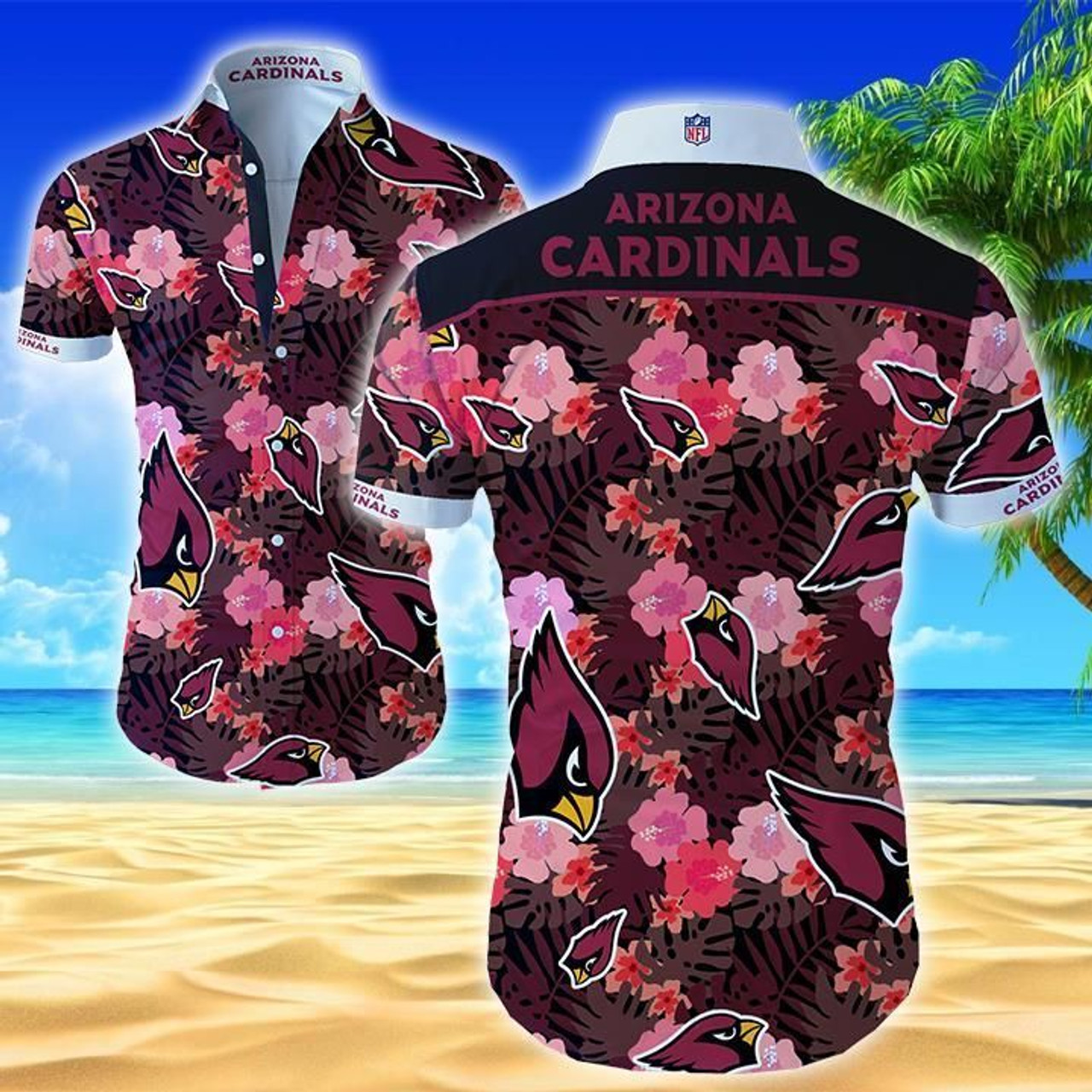 Arizona Cardinals Trendy Sport Funny Hawaiian Shirt