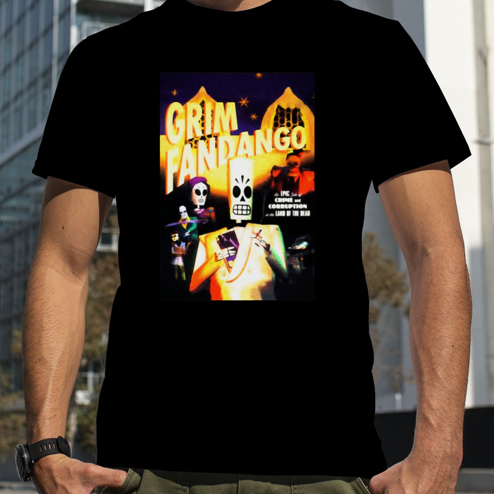 Grim Fandango Graphic Design shirt