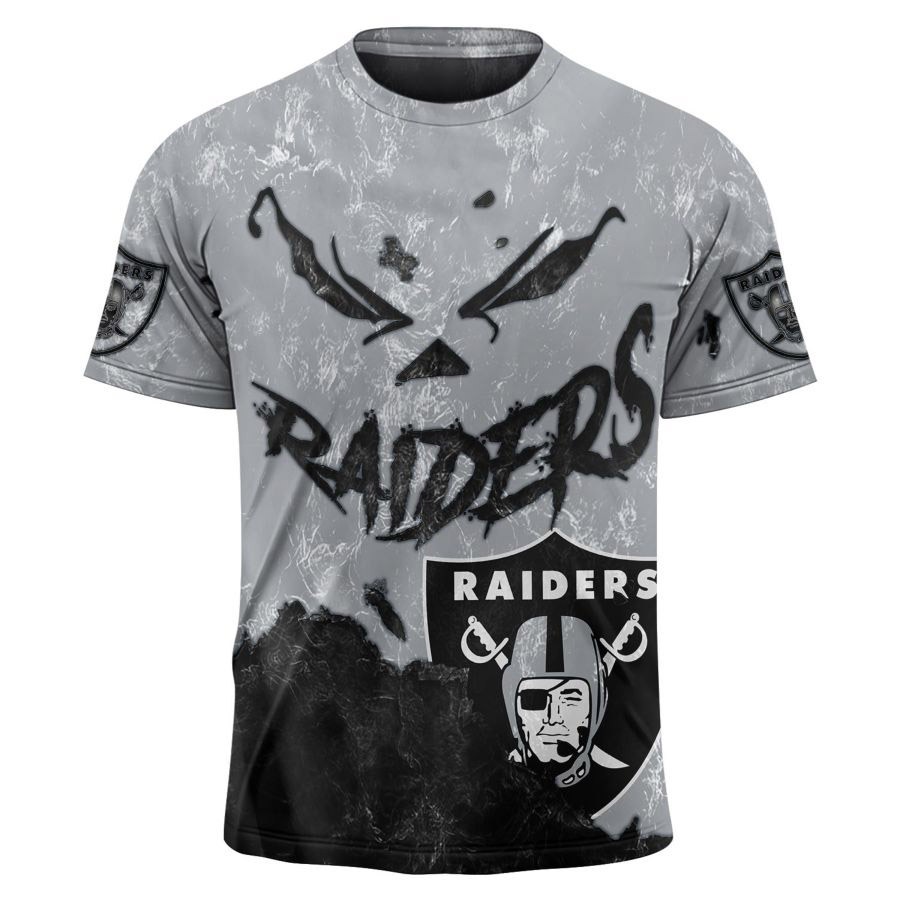 Las Vegas Raiders t shirt curve style gift for men