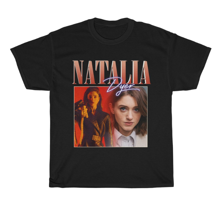 Natalia Dyer Vintage Unisex T-Shirt