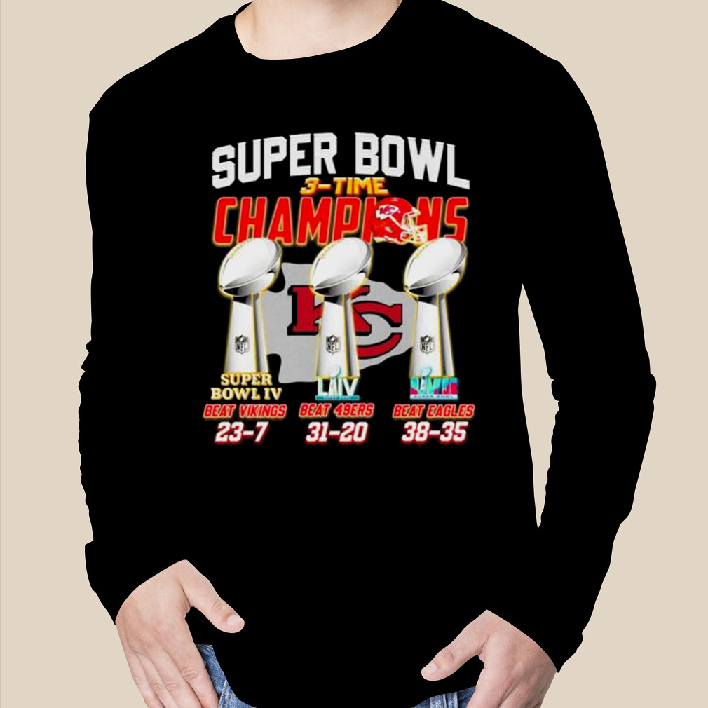 Super Bowl Champions Beat Vikings 23-7 Bear 49Ers 31-20 Beat Eagles 38-35  shirt, hoodie, sweater, long sleeve and tank top