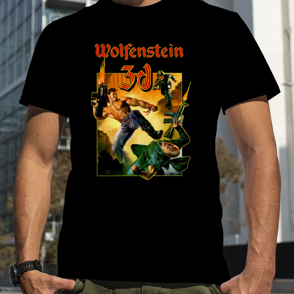 Wolfenstein 3d Design 90s Game shirt