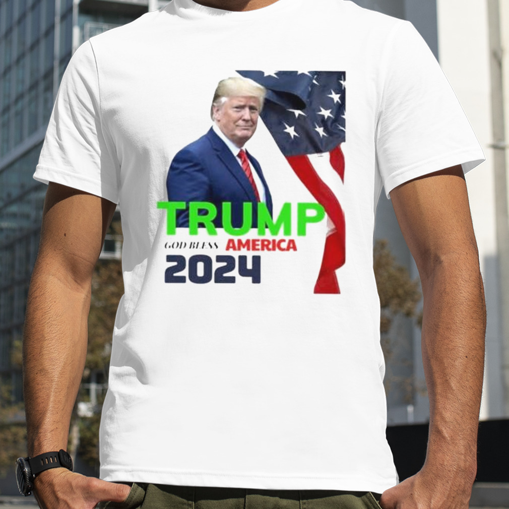 trump God bless America 2024 shirt