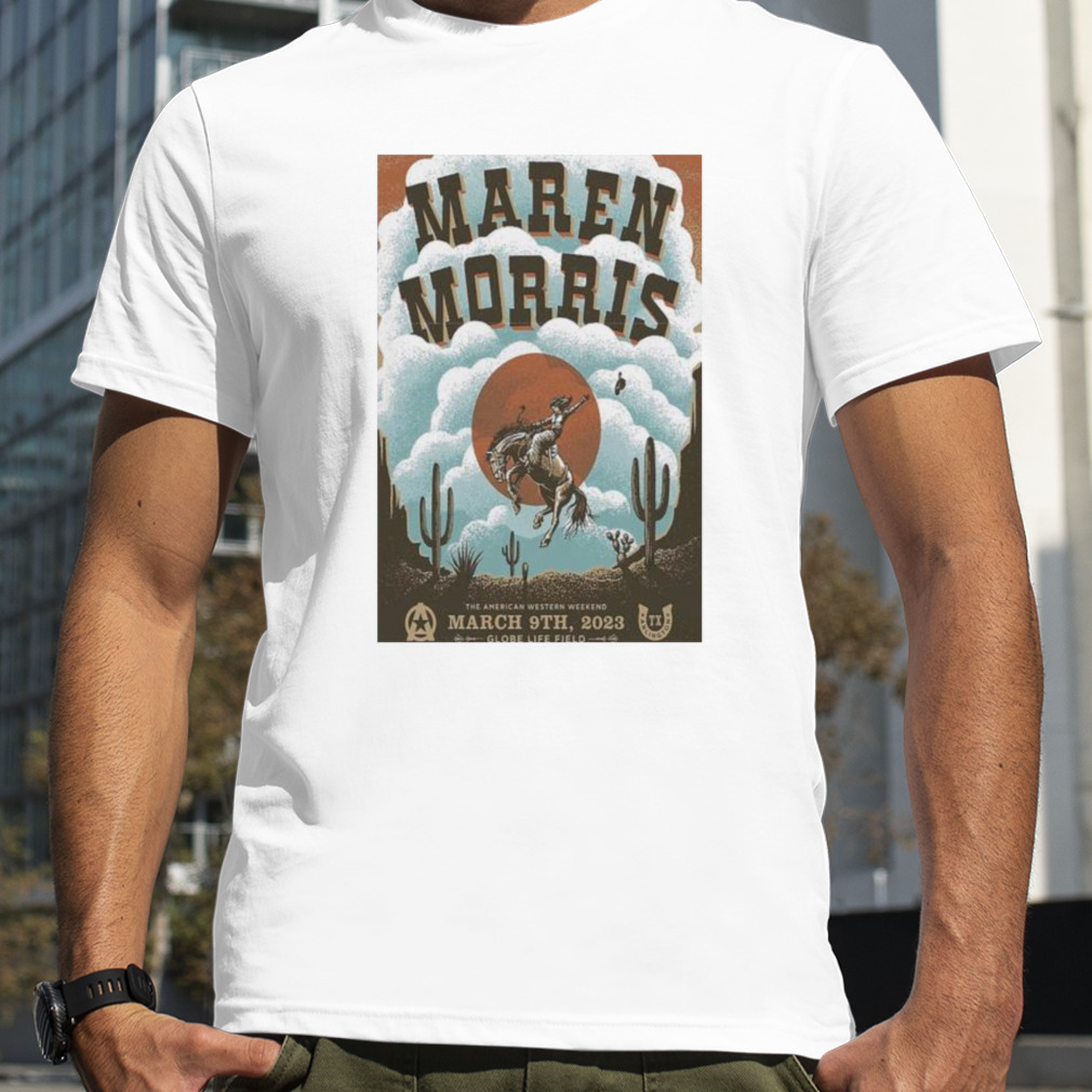 Maren Morris March 9 2023 Arlington, TX Poster shirt