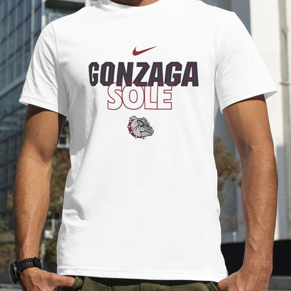 Gonzaga Bulldogs Nike On Court Bench Shirt