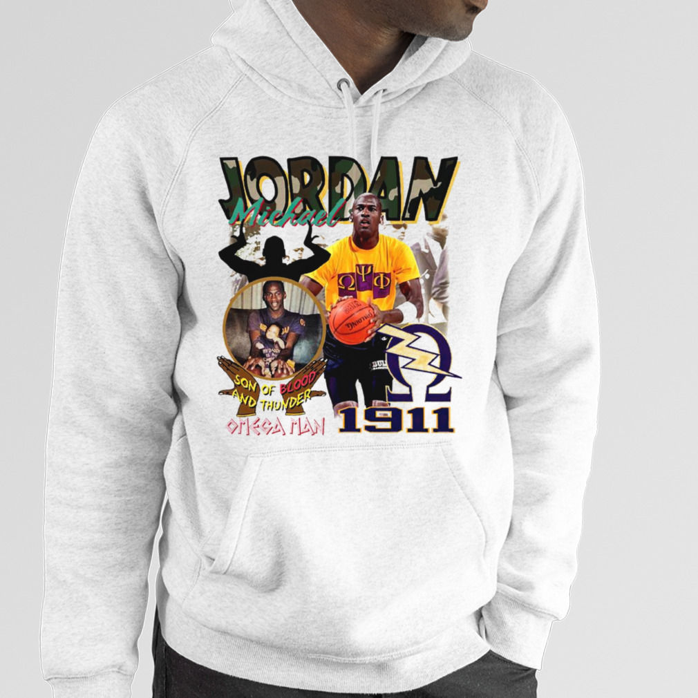 Michael Jordan Omega Man 1911 shirt