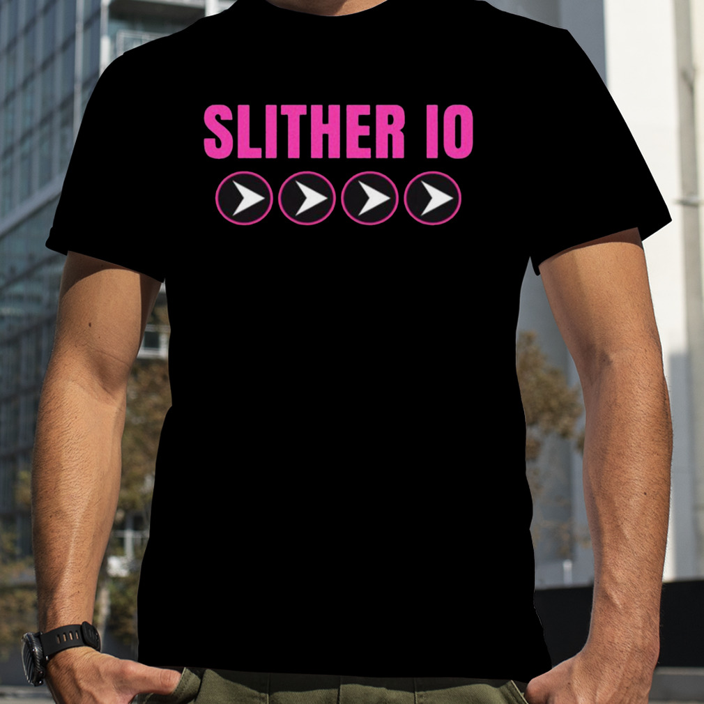 Snake Eating Game Slither Io Game shirt