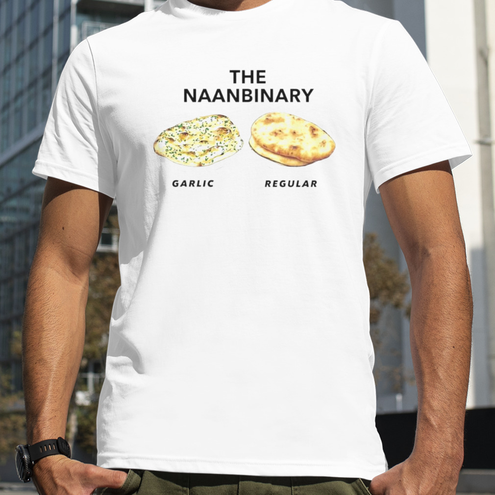The Naanbinary garlic regular shirt