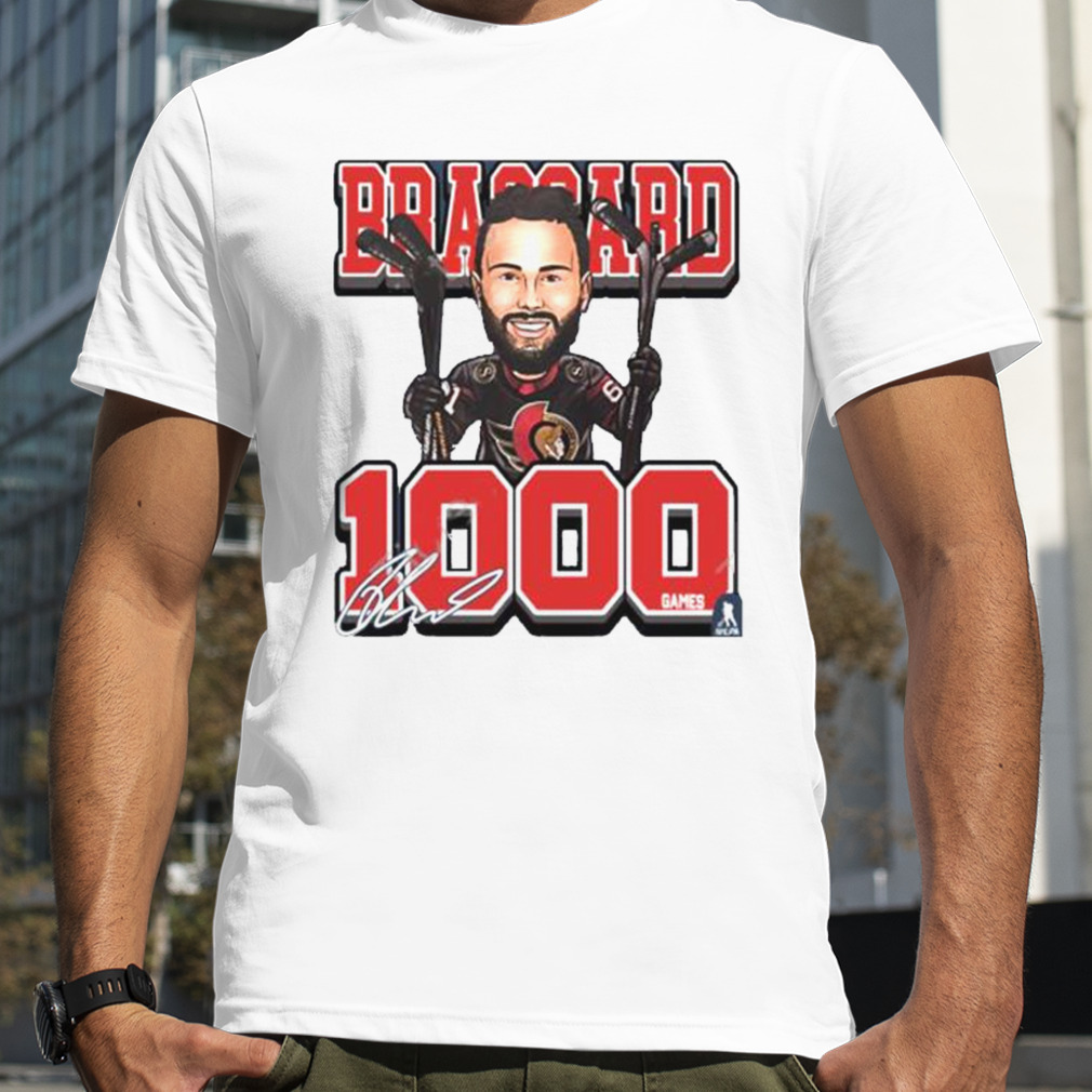 Derick Brassard’s 1000 Games New Shirt