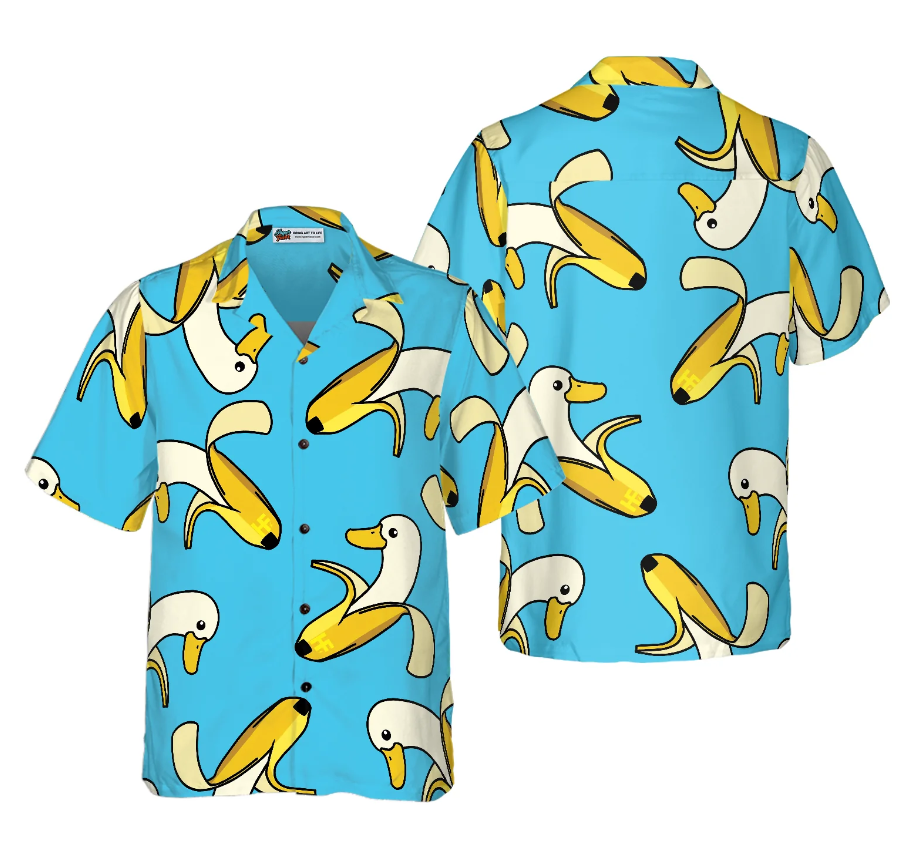 Banana Duck Hawaiian Shirt