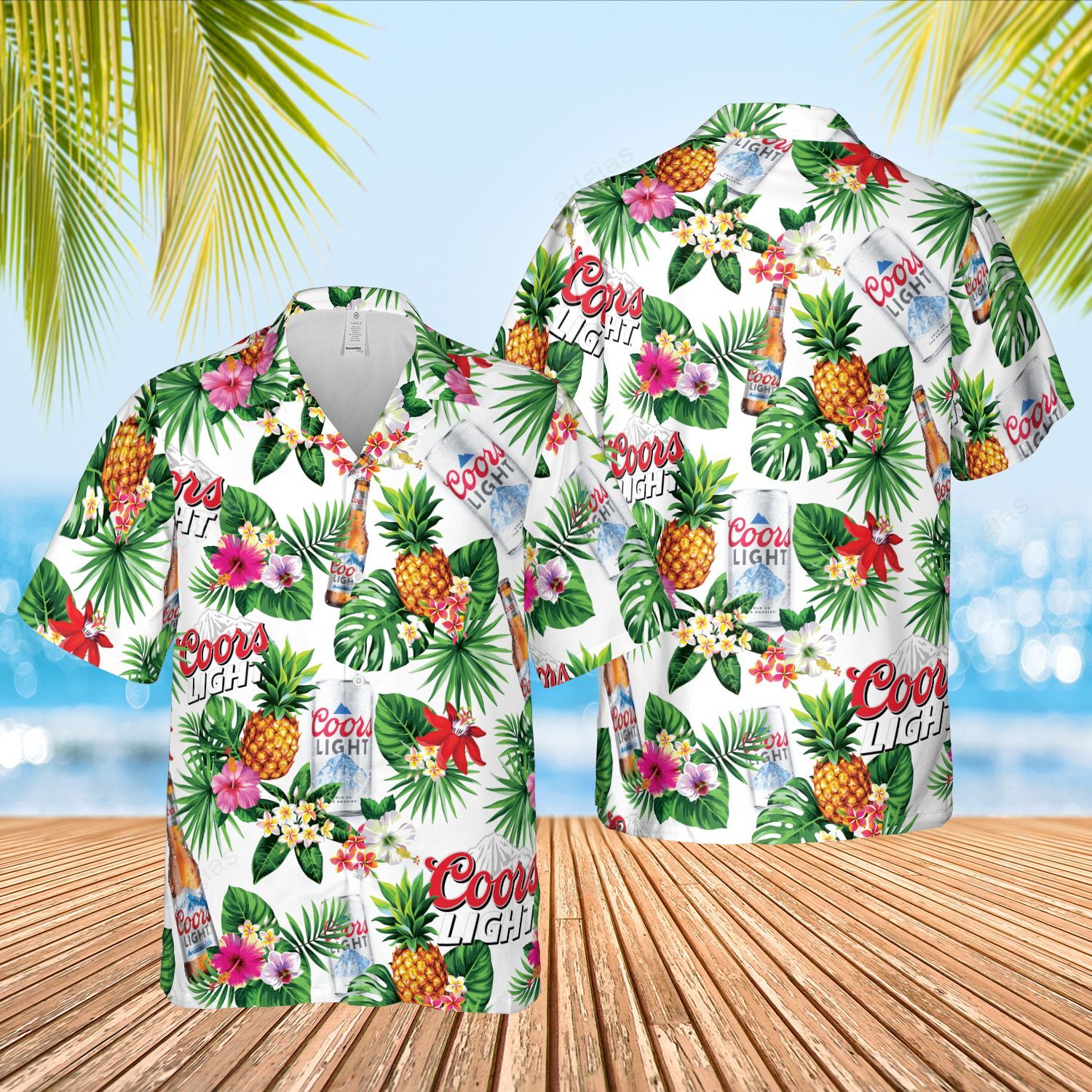 CLB Summer Beach Hawaiian Shirt