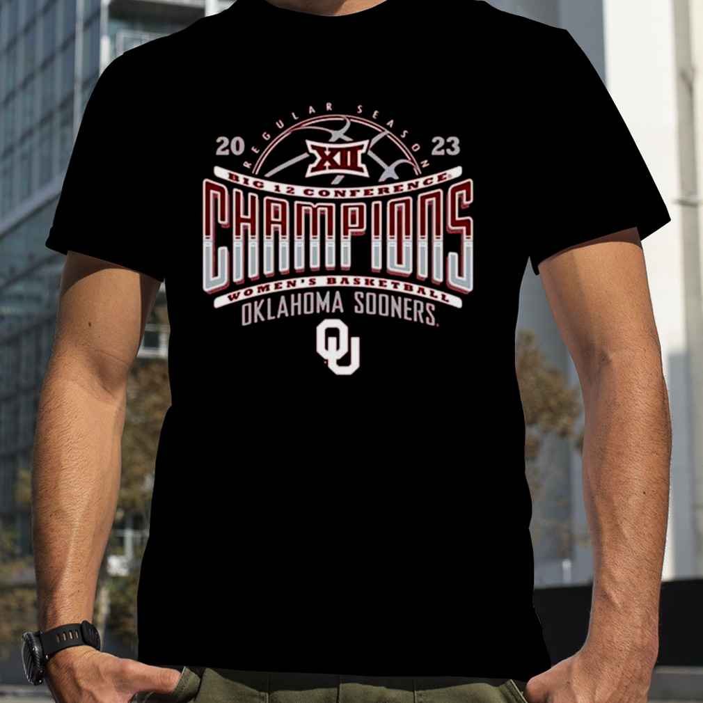 Oklahoma Sooners Crimson 2023 Big 12 Women’s Basketball Champions Shirt