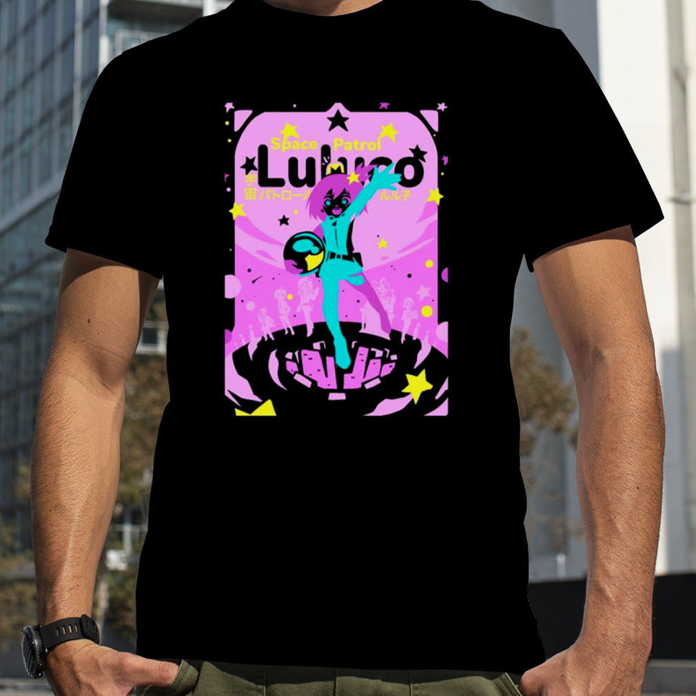 Pink Design Space Patrol Luluco shirt