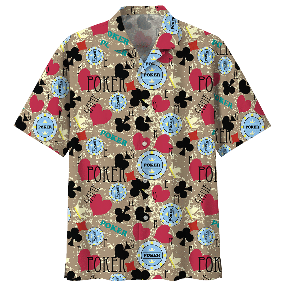 Poker Tan High Quality Unisex Hawaiian Shirt For Men And Women Dhc17062843