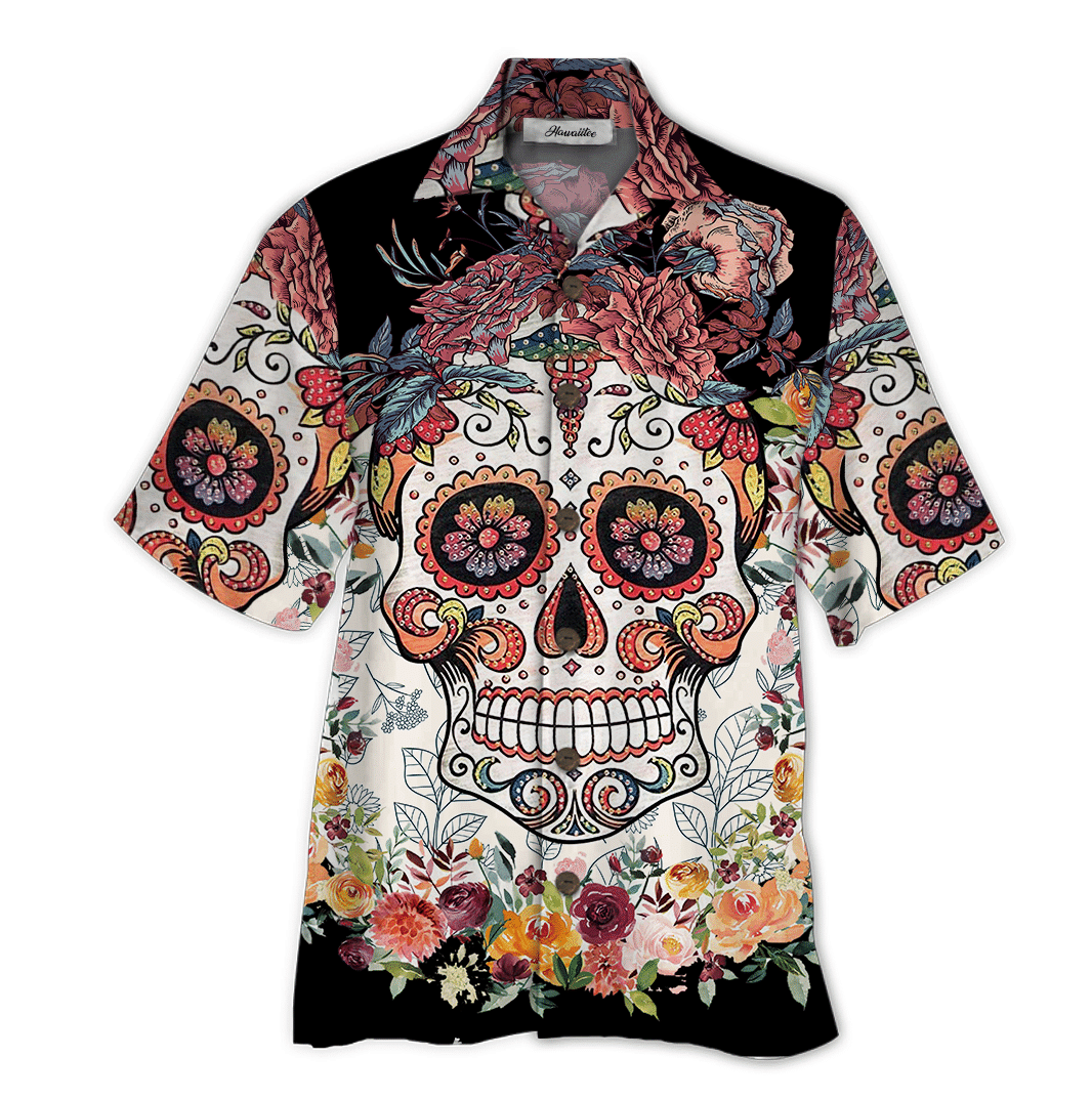 Skull Colorful Amazing Design Unisex Hawaiian Shirt For Men And Women Dhc17062199