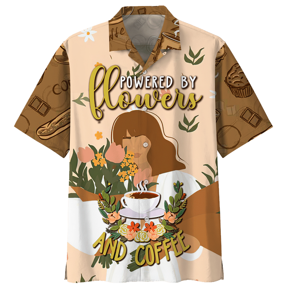 Florist  Tan Unique Design Unisex Hawaiian Shirt For Men And Women Dhc17062709