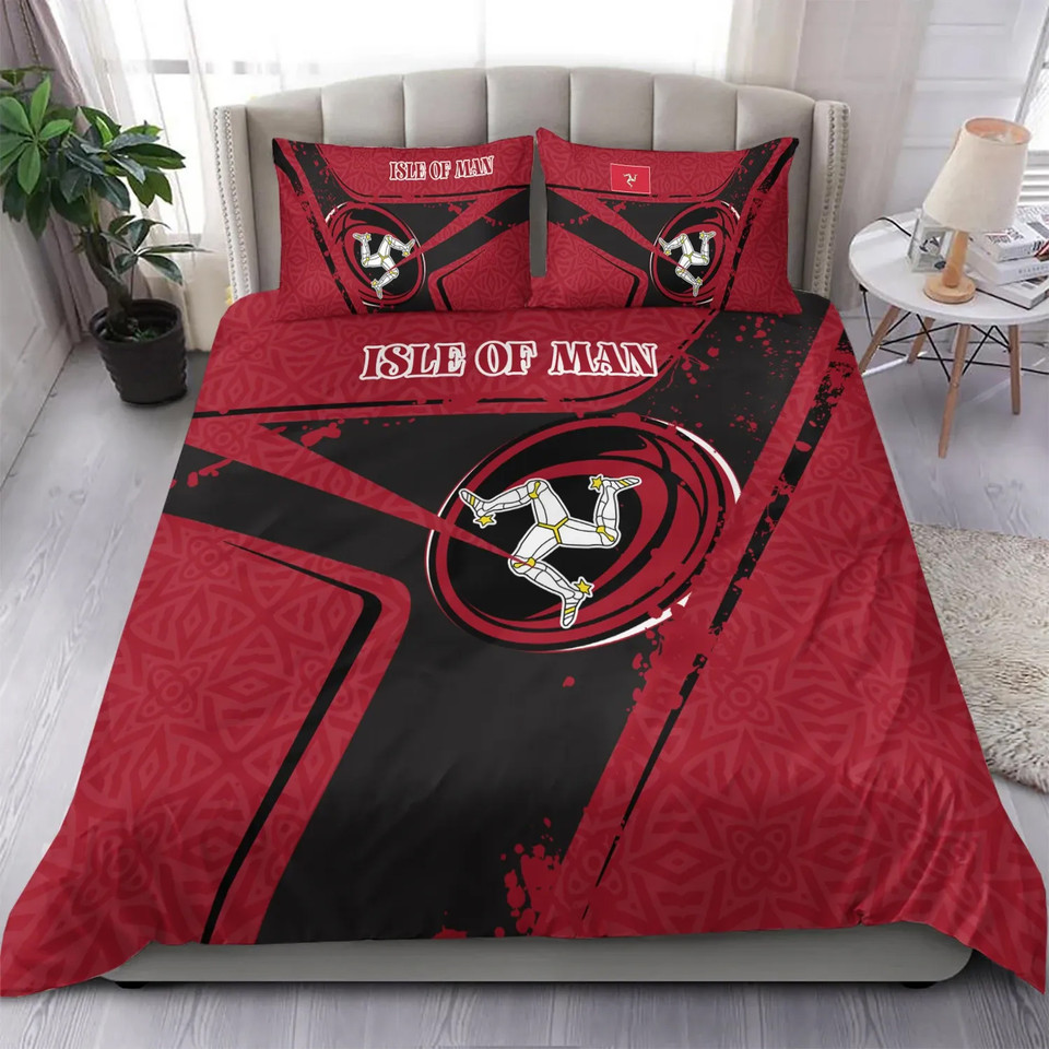 Isle Of Man Rugby Bedding Set - Isle Of Man Rugby