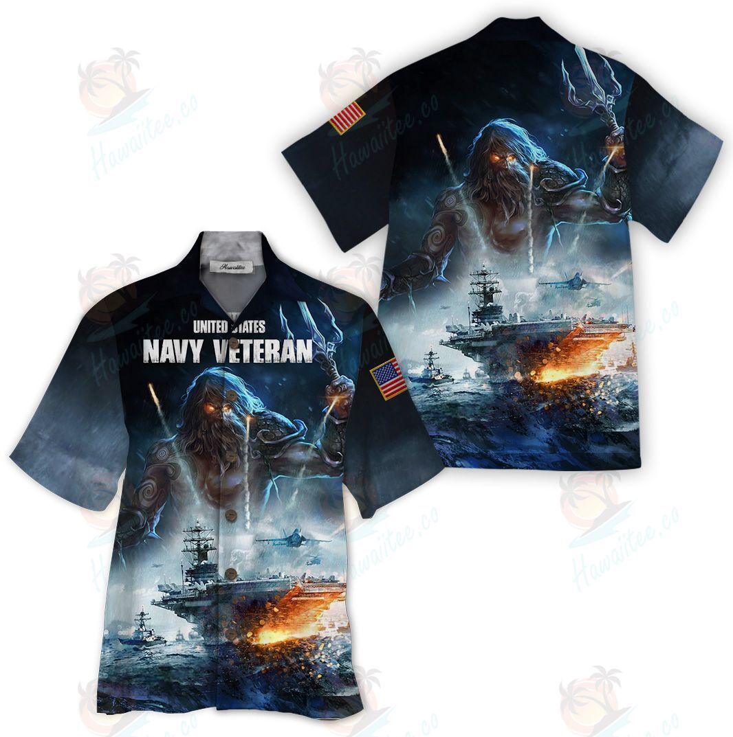 Us Navy Veteran Colorful Unique Design Unisex Hawaiian Shirt For Men And Women Dhc17062286