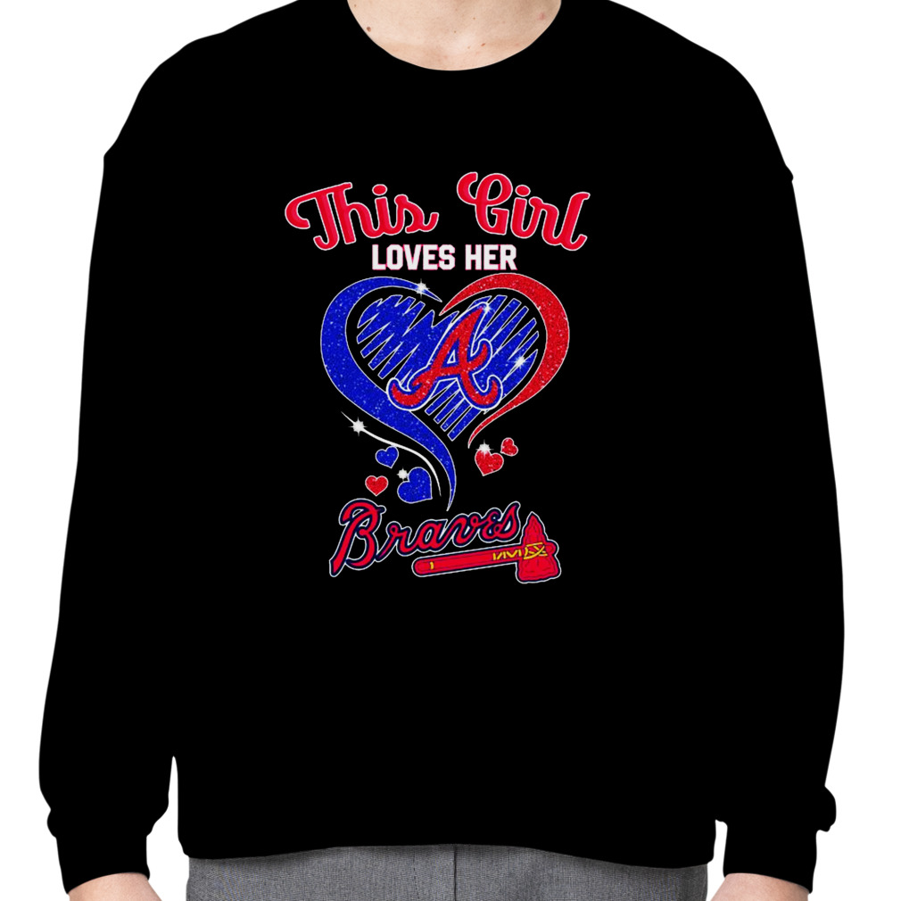 2023 Atlanta Braves Go Braves Heart Diamond Shirt, hoodie