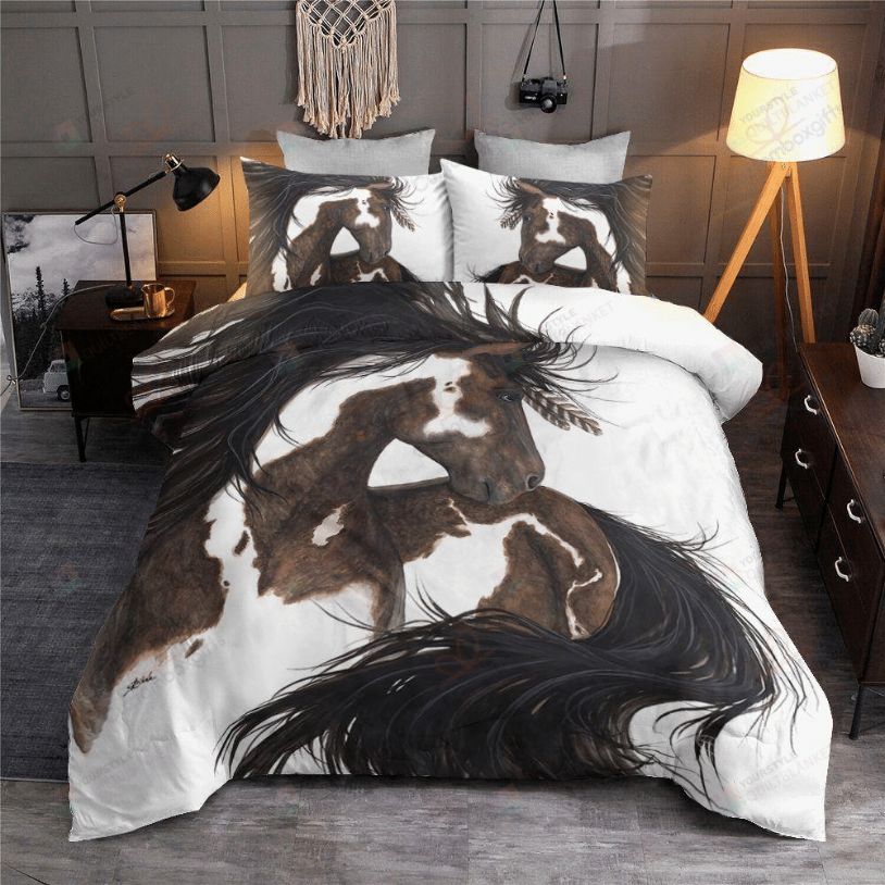 A Horse Bedding Set