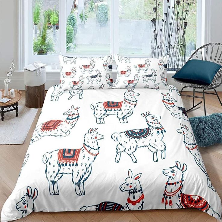 Alpaca Spread Comforter Bedding Set